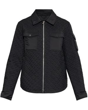 Moose Knuckles Quilted Pocket Jacket - Blue