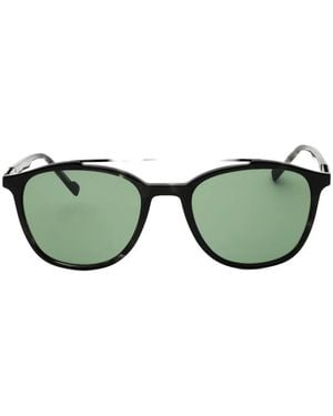 Zeiss Geometric-Frame Sunglasses - Green