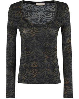 Ulla Johnson Long-Sleeve Top - Black