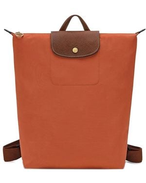 Longchamp Sac À Dos Le Pliage - Orange