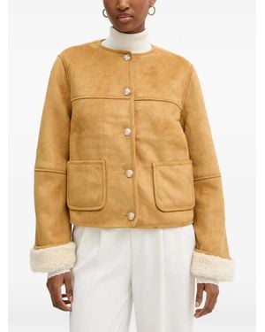 Morgan Button-Fastening Jacket - Metallic