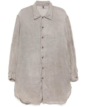CHIAHUNG SU Camisa de manga larga - Gris