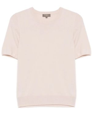 N.Peal Cashmere Milly Tシャツ - ナチュラル