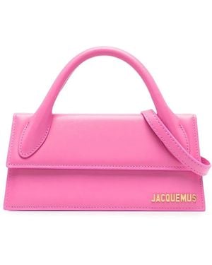 Jacquemus Le Chiquito Long ハンドバッグ - ピンク