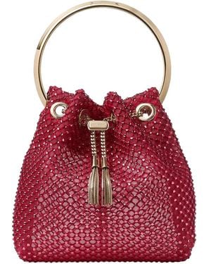 Jimmy Choo Bon Bon Shoulder Bag - Red