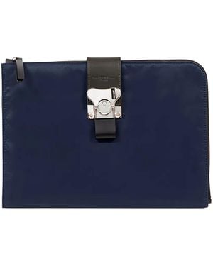 Fpm Milano Butterfly Laptop Bag - Blue