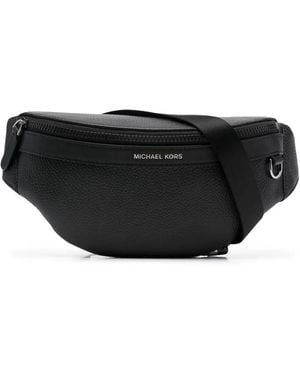Michael Kors Hudson Small Hip Bag - Black
