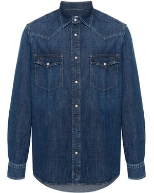 Jacob Cohen Denim Shirts - Blue