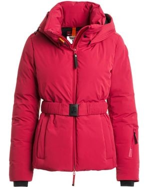 Parajumpers Logo-Patch Jacket - Red