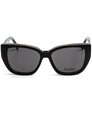 Max Mara Cat-Eye-Sonnenbrille - Schwarz