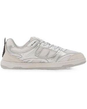 Barebarics Dropsta Paneled Metallic Sneakers - White