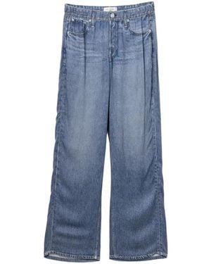 Rag & Bone Pantalon À Imprimé Jean - Blue