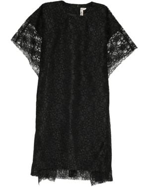 Comme des Garçons Lace Midi Dress - Black