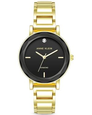 Anne Klein Montre Diamond Classic Mm - Métallisé