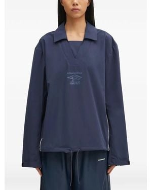 Rains X Umbro Drawstring Sweatshirt - Blue