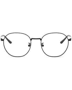 Ray-Ban Brille Mit Ovalem Gestell - Schwarz