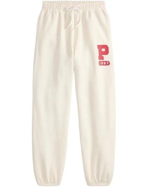 Polo Ralph Lauren Jogginghose Mit Logo-Print - Weiß