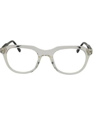 MCALLISTER Round-Frame Glasses - White