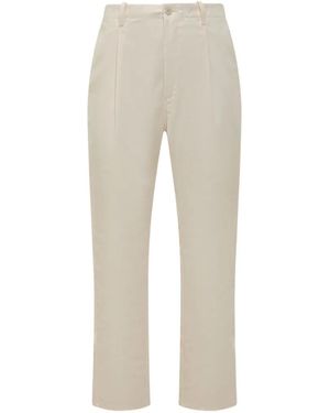 Universal Overall Plissierte Hose - Natur