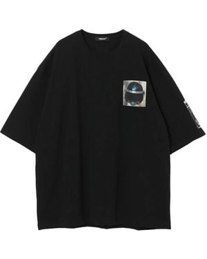 Undercover Graphic-Print Cotton T-Shirt - Black