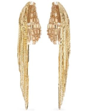 Tory Burch Runway Chain Statement Earring - Metallic