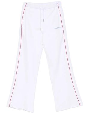 CASABLANCA Drawstring-Waistband Track Trousers - White