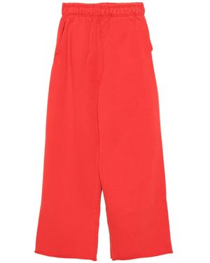 Entire studios Elastic-Waistband Side-Pocket Pants - Red