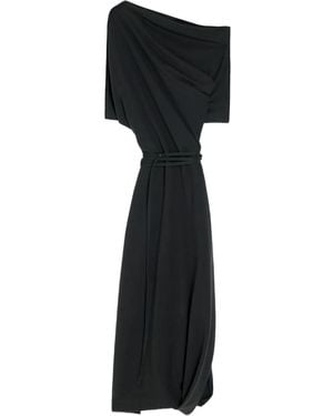 Lemaire Kleid Mit Verdrehtem Saum - Schwarz