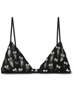 Nissa Cropped Top - Black