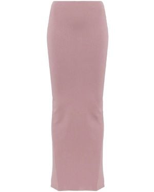 Rick Owens Tank Column Maxi Skirt - Pink