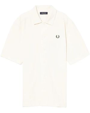 Fred Perry Short-Sleeves Shirt - White