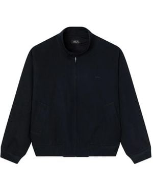 A.P.C. Zipped Jacket - Blue