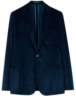 Paul Smith Corduroy Blazer - Blue