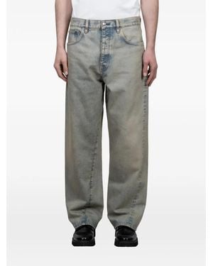 sunflower Wide Twist Jeans - Grey