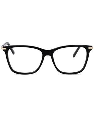 Ferragamo Eyewear Brille Mit Eckigem Gestell - Schwarz