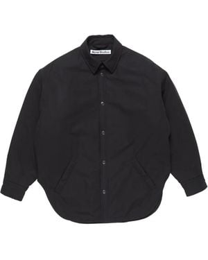 Acne Studios Cotton Padded Shirt Jacket - Blue