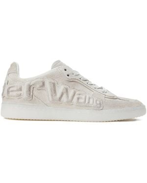 Alexander Wang Lex スエード スニーカー - ホワイト