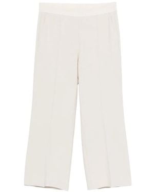 Cambio Cameron Wide-Leg Trousers - White