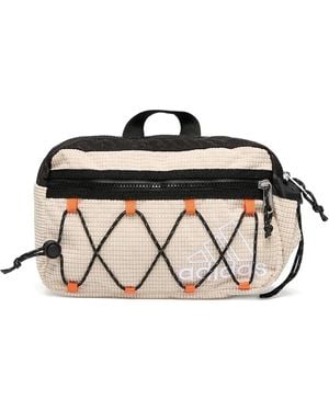 adidas Textured Laced Belt Bag - Black