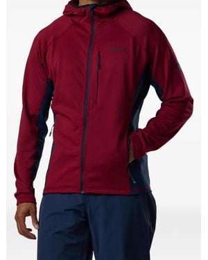 Rossignol Hoodie Blackside À Fermeture Zippée - Red