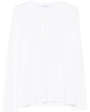 Daniele Fiesoli Camiseta De Manga Larga - Blanco