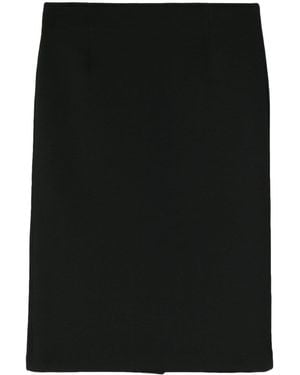 RECTO. Civita High-Waisted Pencil Skirt - Black