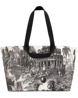 Inoui Edition Piranesi Illustration Tote Bag - Gray