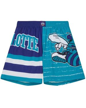 Mitchell & Ness Charlotte Hornets Jumbotron 3.0 Shorts - Blue