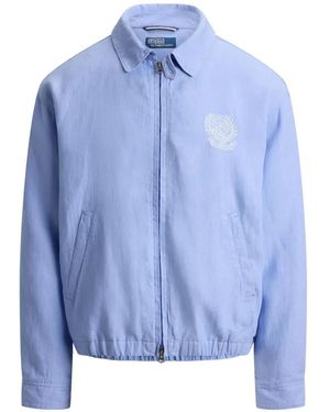 Polo Ralph Lauren Wimbledon Bayport Embroidered Jacket - Blue
