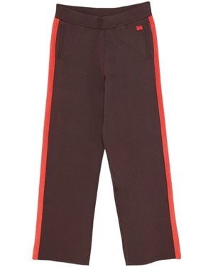 Wales Bonner サイドストライプ パンツ - ブラウン