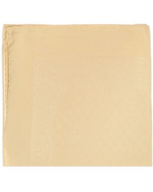 Moschino Monogram-Jacquard Scarf - Natural