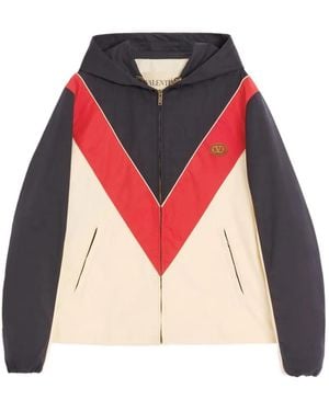 Valentino Garavani Vlogo Signature Windbreaker - Red