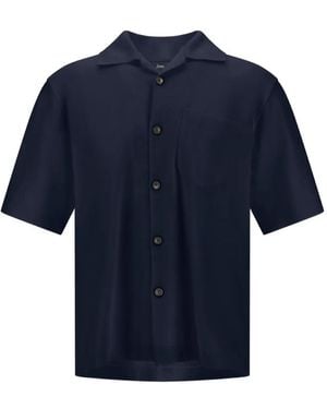 Herno Chemise À Poche Plaquée - Blue