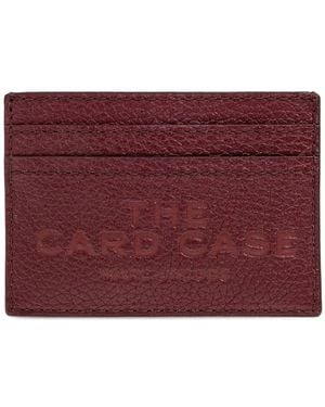 Marc Jacobs The Leather Card Case - Purple